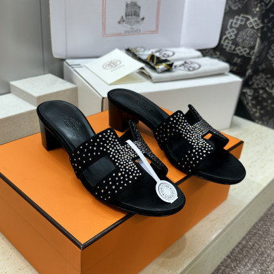 에르메스 2026 봄 여름 Oran 힐 샌들 4.5cm