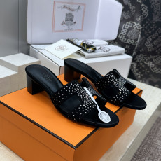 에르메스 2026 봄 여름 Oran 힐 샌들 4.5cm