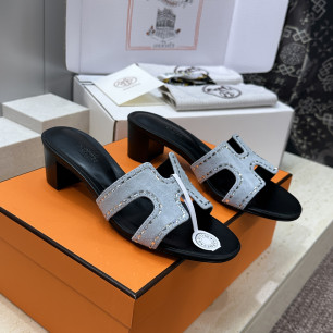 에르메스 2026 봄 여름 Oran 힐 샌들 4.5cm