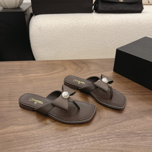 샤넬 2026 리본 플립플랍