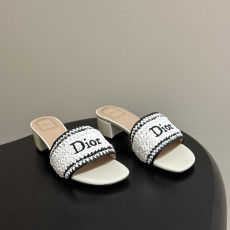 디올 디올리비에라 힐 샌들 4cm