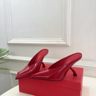 페라가모 S 쉐이프 힐 뮬 9cm