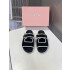 미우미우 26SS 크로셰 벨크로 샌들