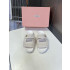 미우미우 26SS 크로셰 벨크로 샌들