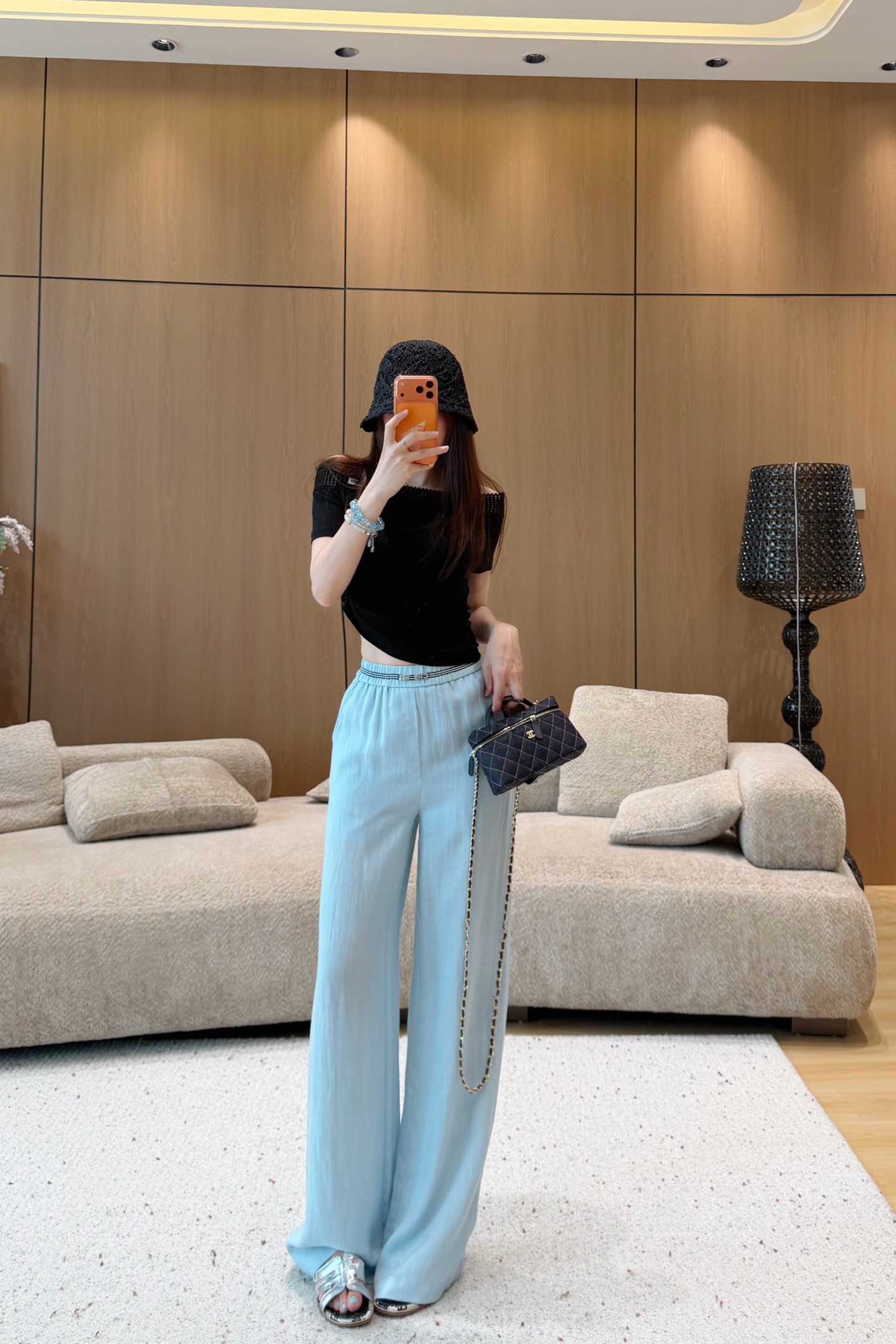 샤넬 26 캐주얼 팬츠