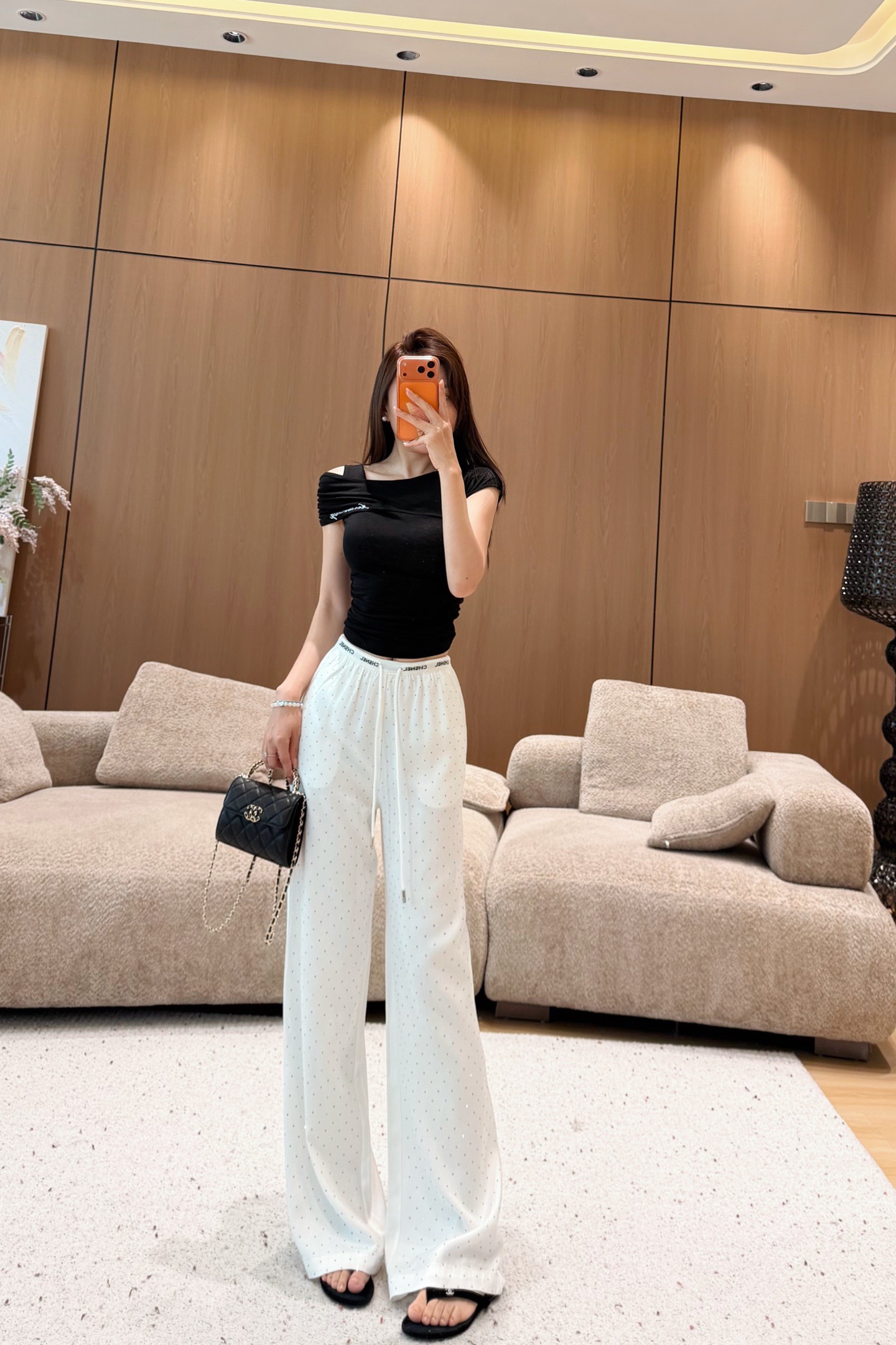 샤넬 26 캐주얼 팬츠