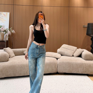 루이비통 26 신상 데님 팬츠