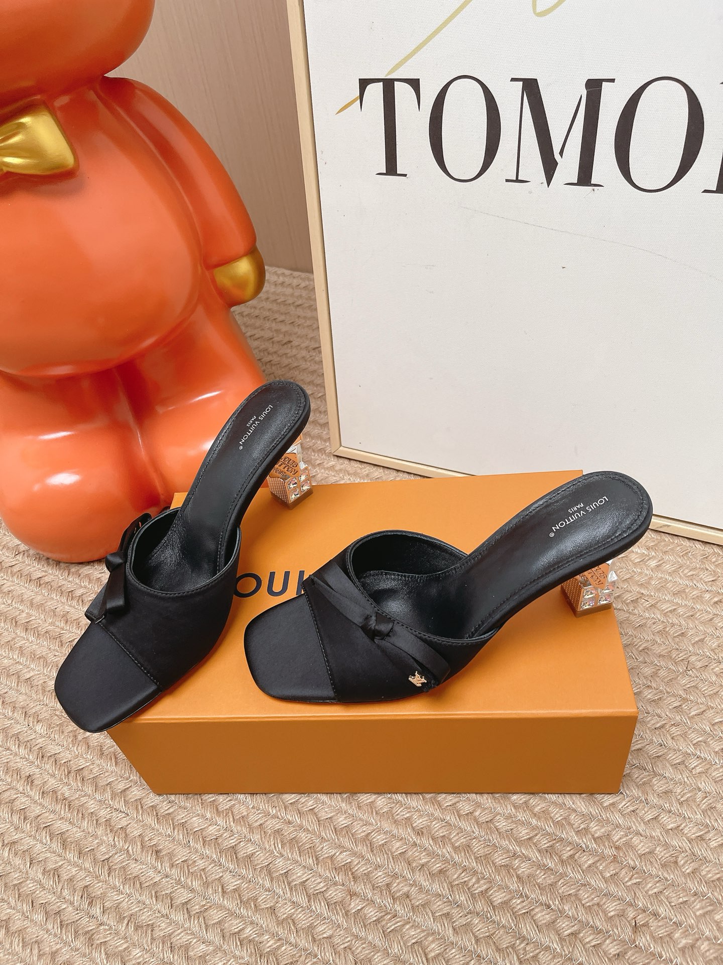 루이비통 LV 큐브 뮬 5.5cm
