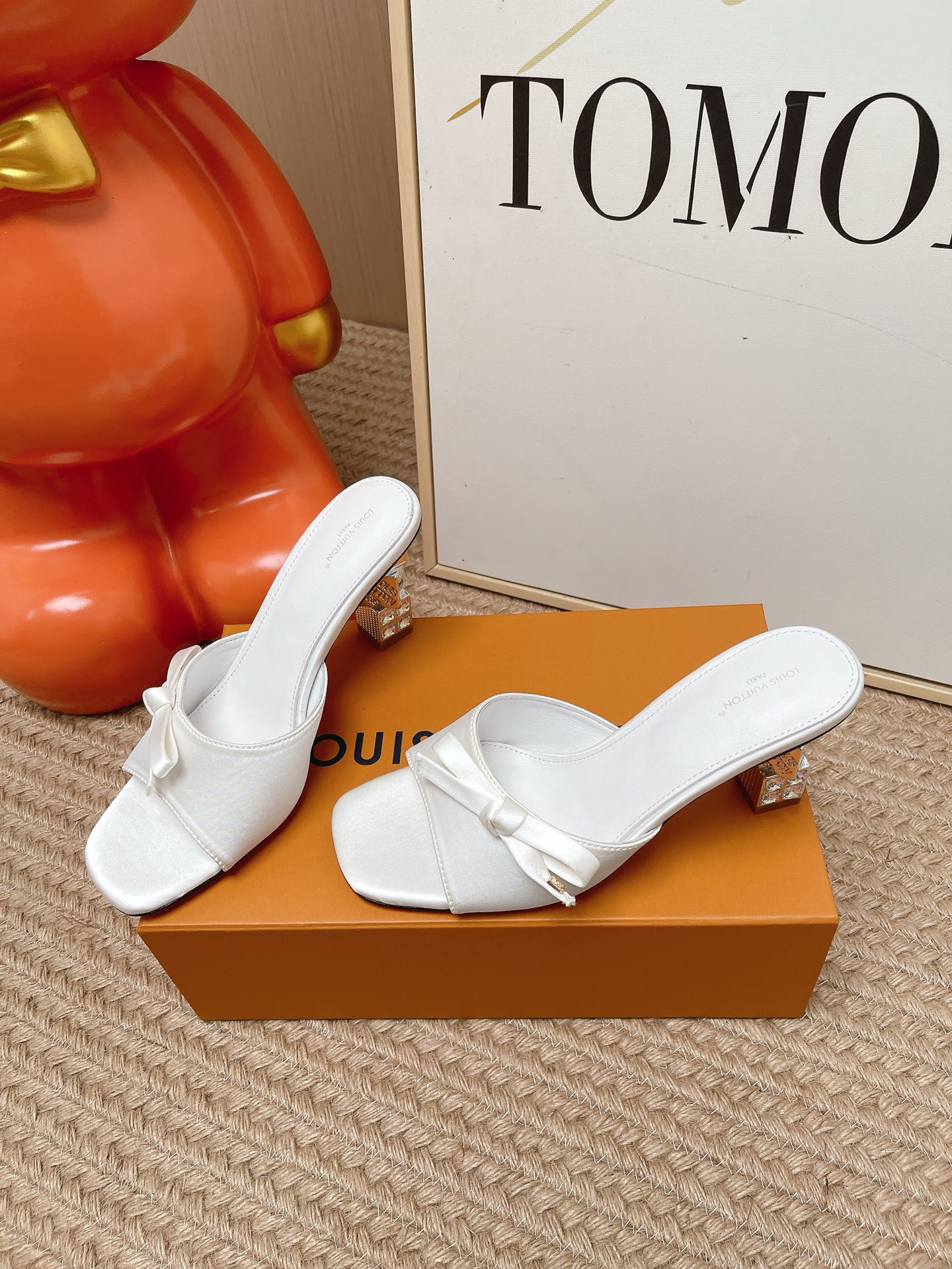 루이비통 LV 큐브 뮬 5.5cm