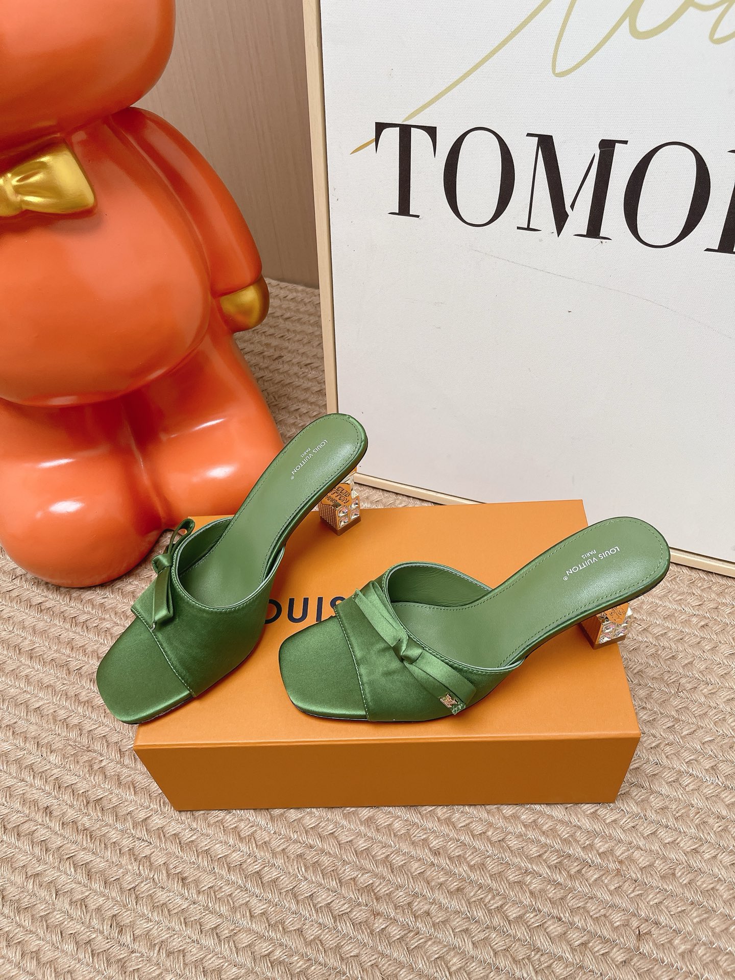 루이비통 LV 큐브 뮬 5.5cm