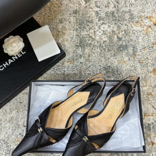 샤넬 26 포인트 토 슬링백 6.5cm