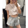 마르지엘라 26 이른 봄 신상 밴딩 데님 숏 팬츠