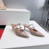 발렌티노 26SS 미드힐 뮬 6.5cm