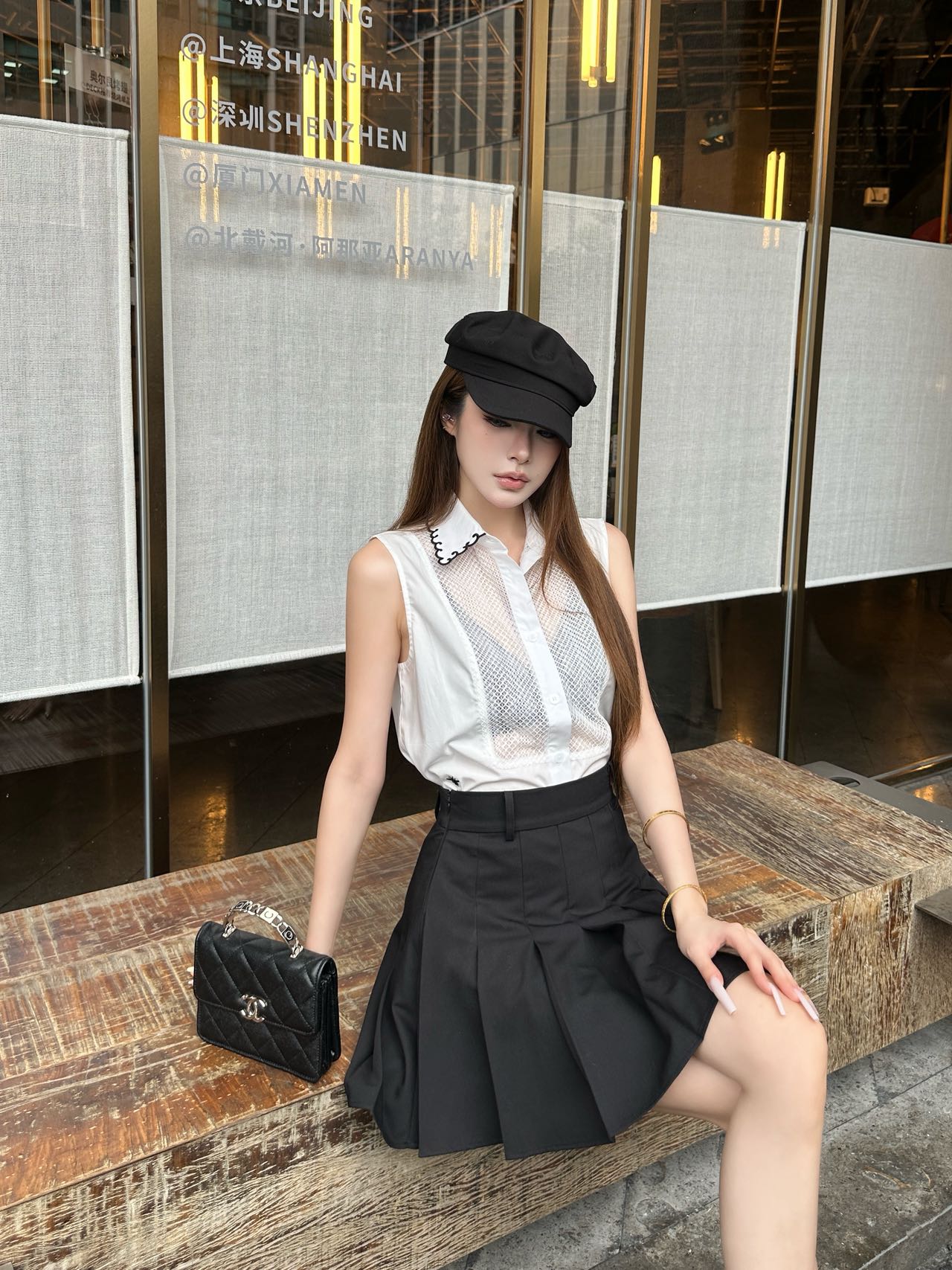 디올 2026 신상 펀칭 민소매 셔츠