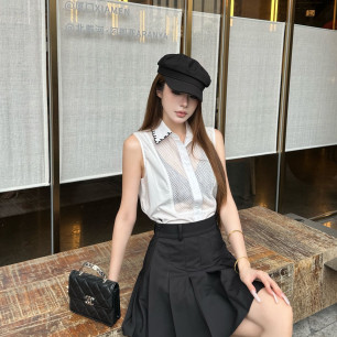 디올 2026 신상 펀칭 민소매 셔츠