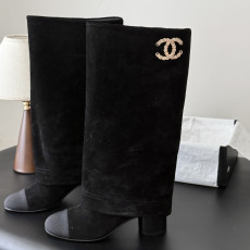 샤넬 26K 신상 하이 부츠 7cm