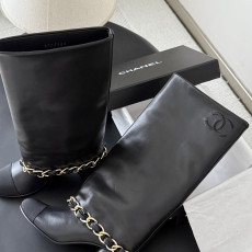 샤넬 26K 신상 체인 부츠 7cm