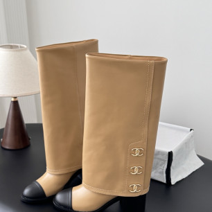 샤넬 26K 신상 하이 부츠 7cm