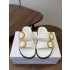 디올 메달리옹 버클 슬라이드