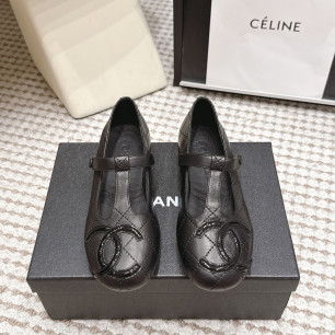 샤넬 26SS 빈티지 발레 슈즈