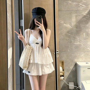 미우미우 26 레이스 자수 나시