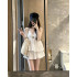 미우미우 26 레이스 자수 나시