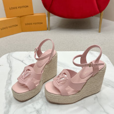 루이비통 이솔라 웨지 샌들 12cm