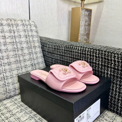 샤넬 26SS 더블 C 버클 샌들