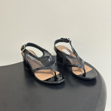 알라이아 26 신상 메시 힐 샌들 5.5cm