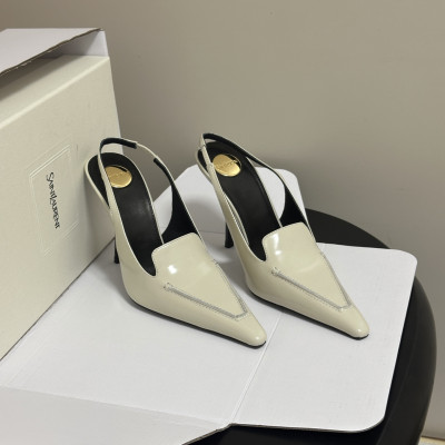 생로랑 VOLTAIRE 슬링백 펌프스 10.5cm