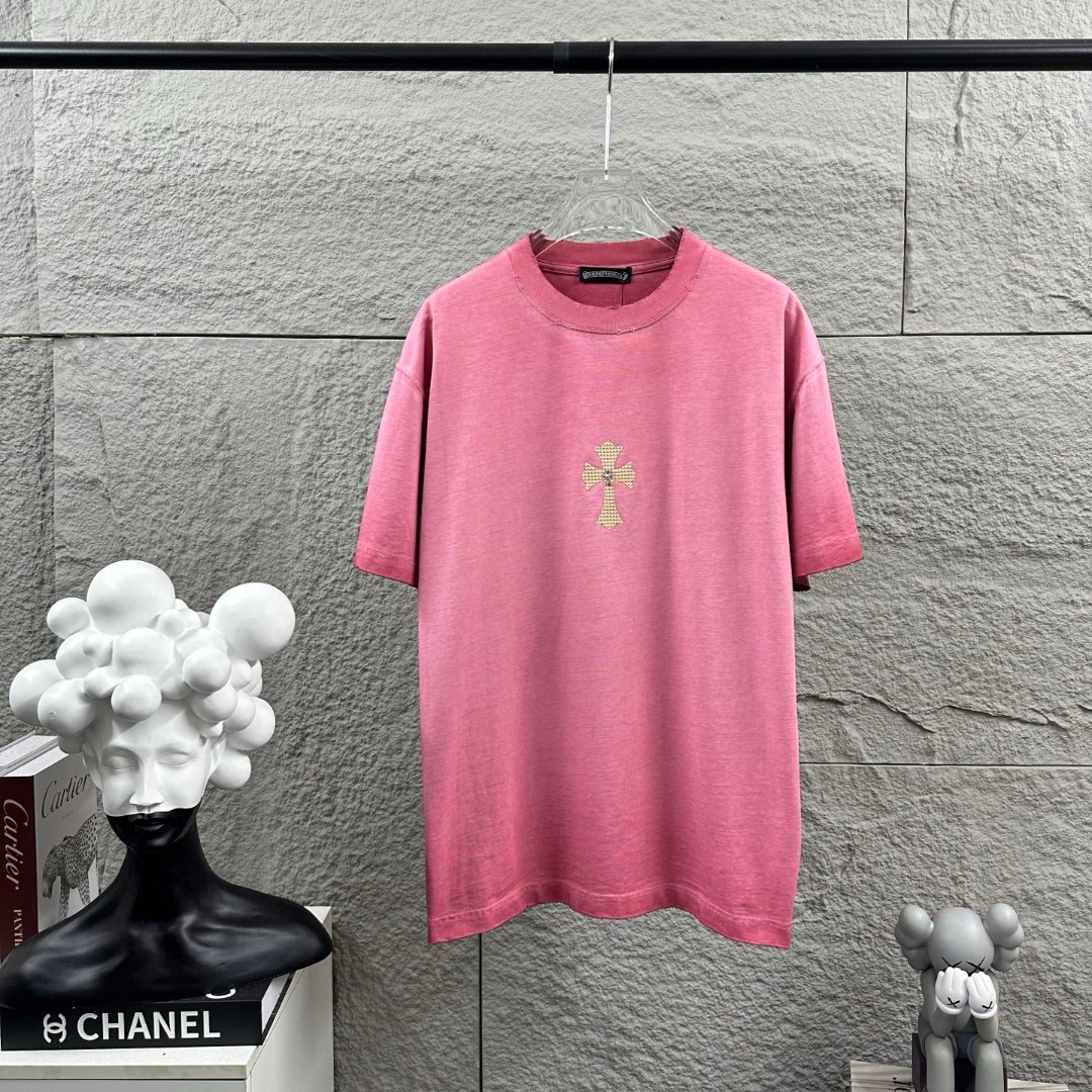 크롬하츠 26 신상 패치 자수 반팔티
