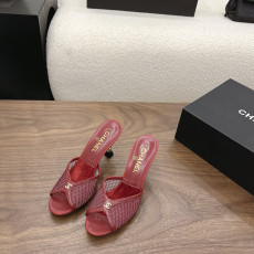 샤넬 2026 우븐 힐 샌들 9cm