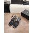 샤넬 26B 메시 힐 샌들 7cm