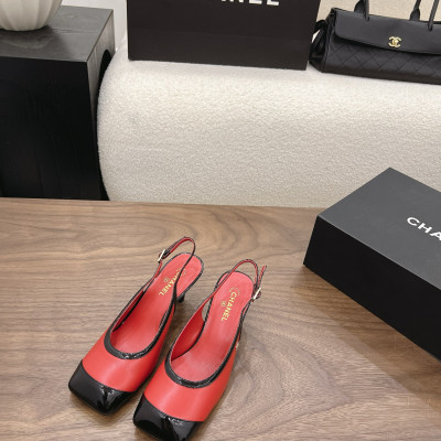 샤넬 26B 스퀘어 토 슬링백 5.5cm