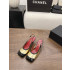 샤넬 26B 스퀘어 토 슬링백 5.5cm
