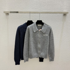 미우미우 26 초가을 신상 니트 집업