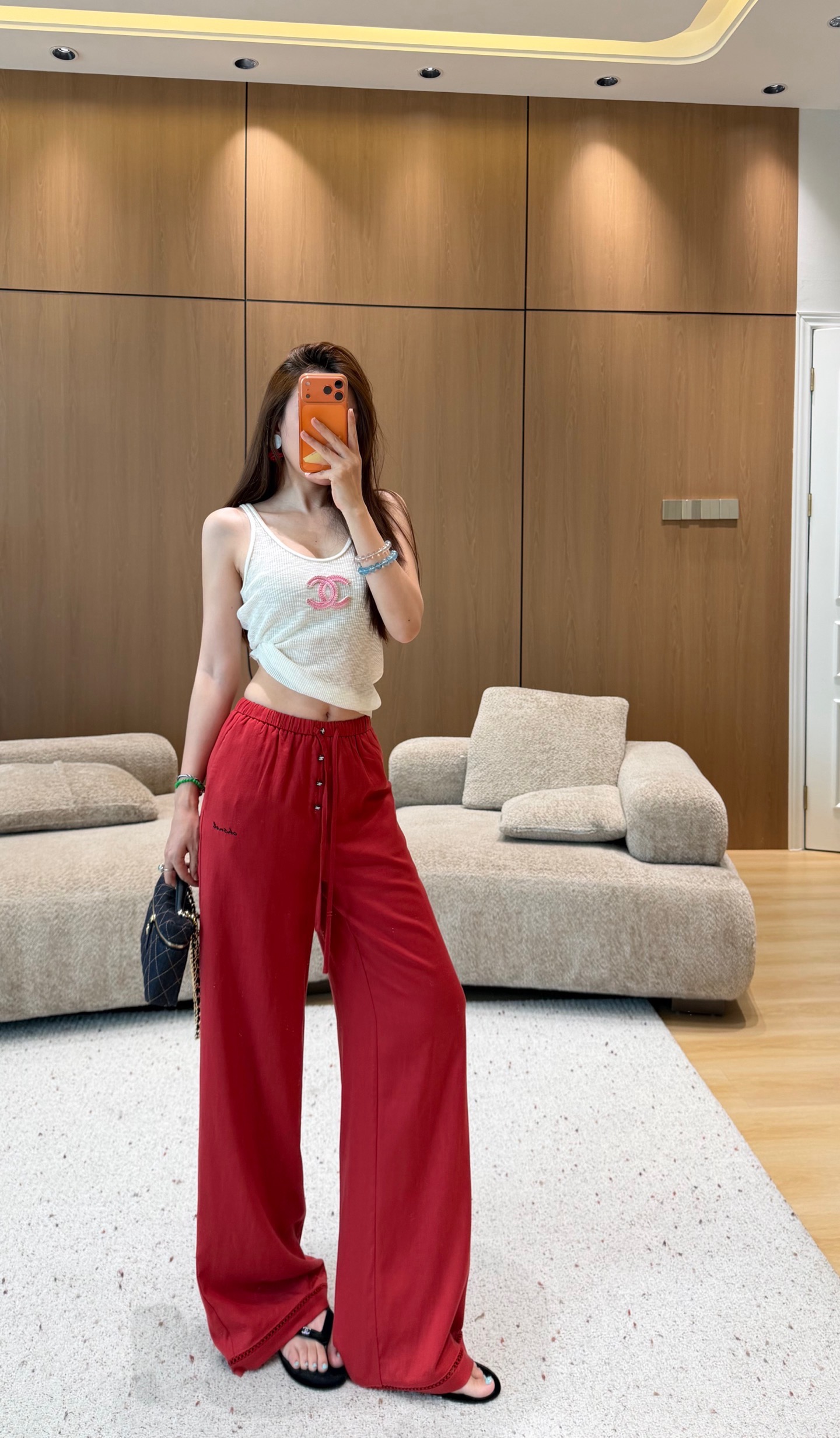 샤넬 26 봄여름 신상 린넨 팬츠