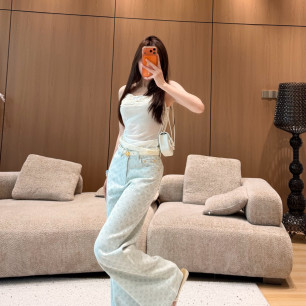 루이비통 26 신상 데님 팬츠