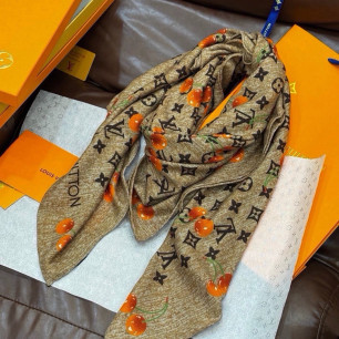루이비통 LV X TM MONOGRAM 스퀘어 스카프