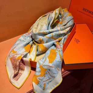 에르메스 Retour a la Nature shawl 스카프
