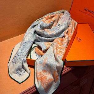 에르메스 Retour a la Nature shawl 스카프