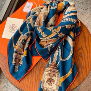 에르메스 Stately Wheels scarf 스카프