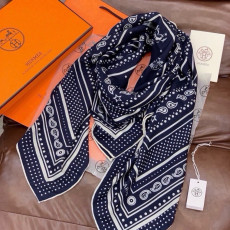 에르메스 Les Cles Bandana shawl 스카프