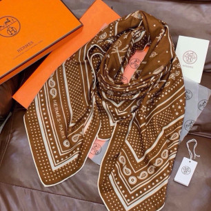에르메스 Les Cles Bandana shawl 스카프