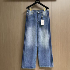 디올 스트라이프 자카드 로고 팬츠