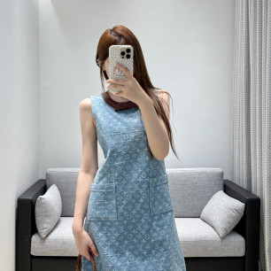 루이비통 26 신상 데님 원피스