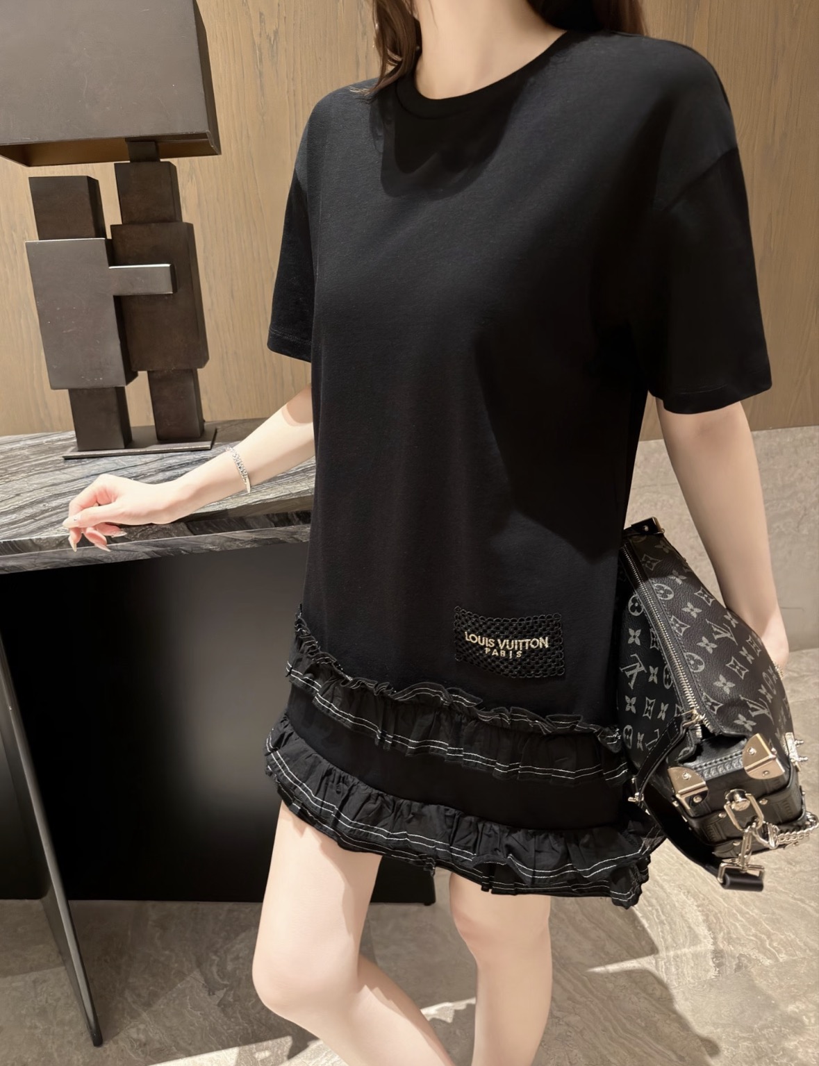루이비통 26 신상 반팔 원피스