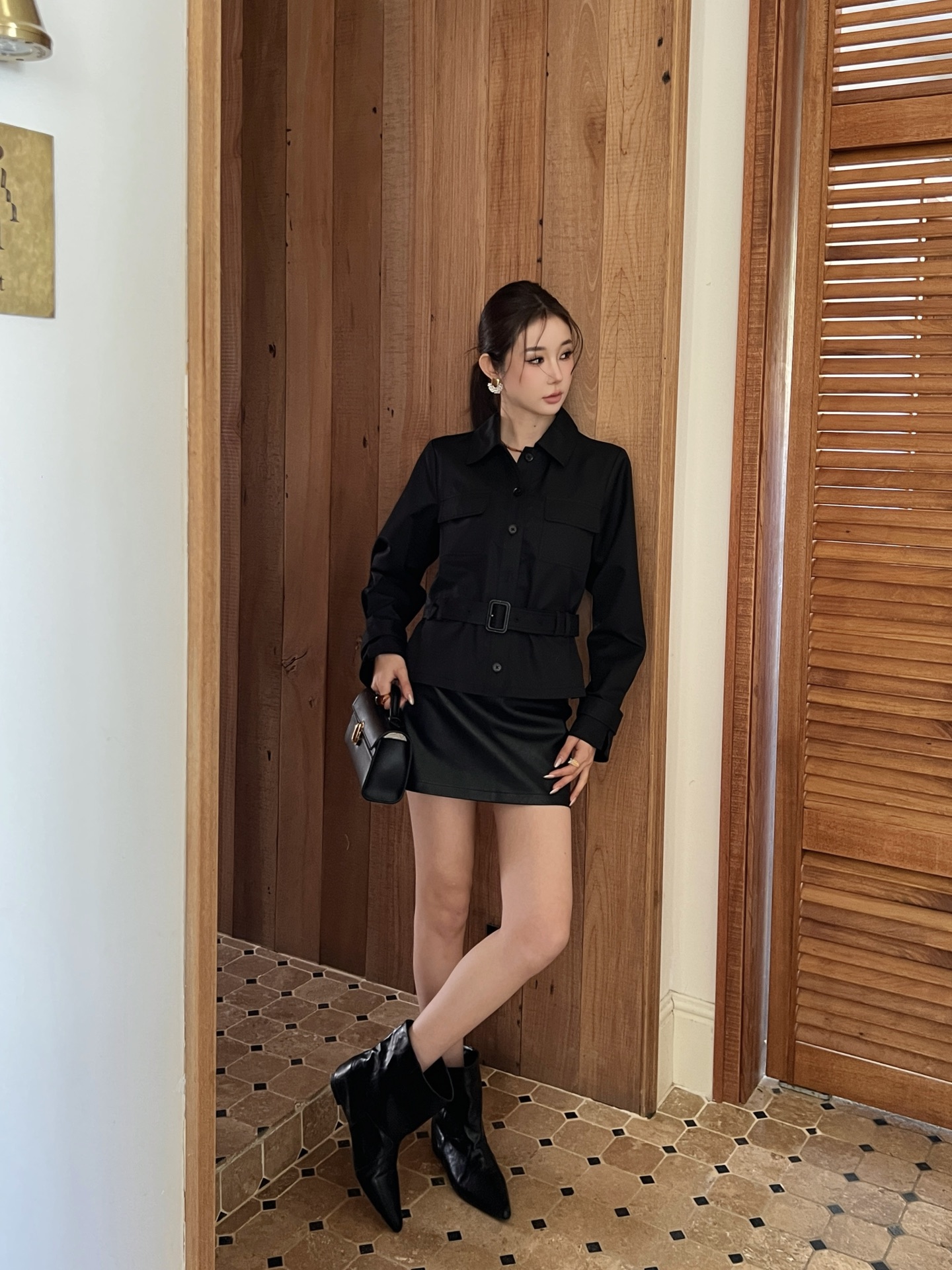 디올 26SS 초봄 신상숏 트렌치 자켓