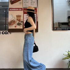 셀린느 26ss 와이드 데님 팬츠
