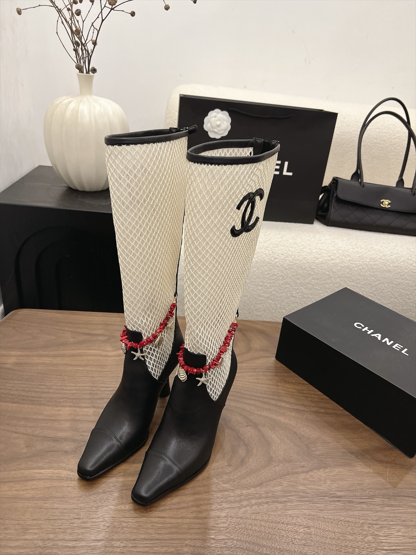 샤넬 2026 하이부츠 9cm